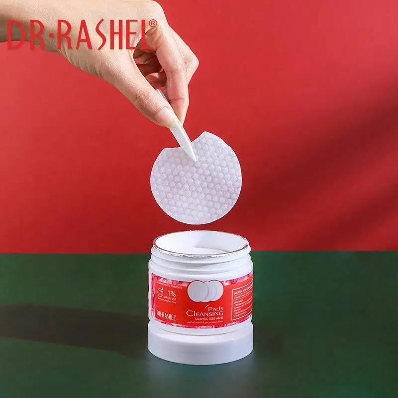 Dr.Rashel Salicylic Acid Acne Cleansing Pads Facial Mask Acne Treatment Cotton Pads - 50 dual - textured soft pads