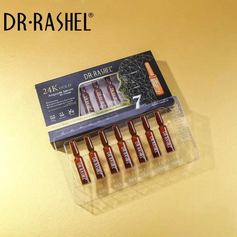 Dr.Rashel Skin Care 24K Gold Ampoule face Serum 2ml x 7pcs