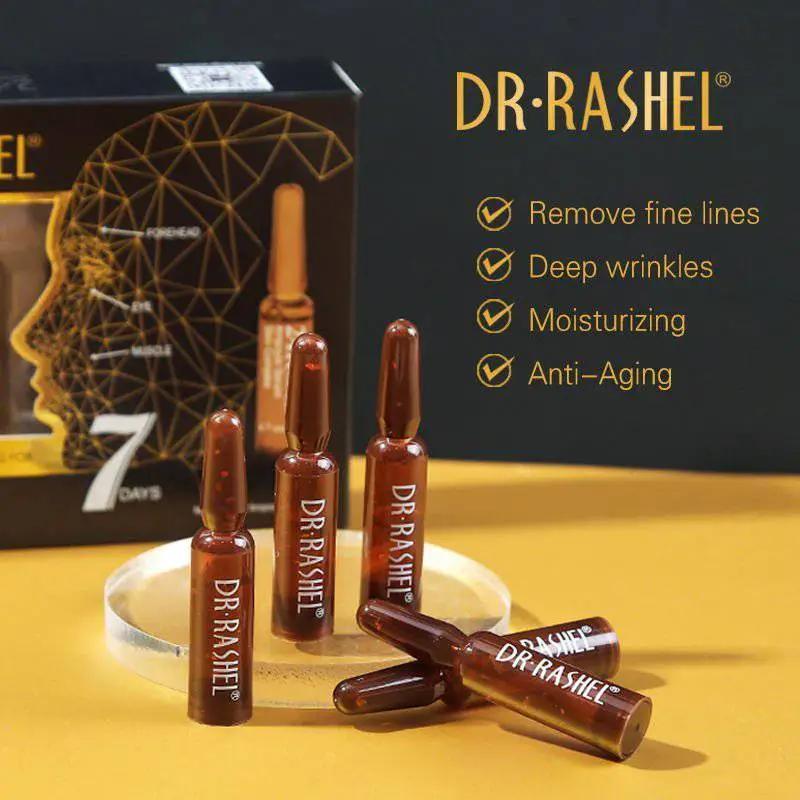 Dr.Rashel Skin Care 24K Gold Ampoule face Serum 2ml x 7pcs