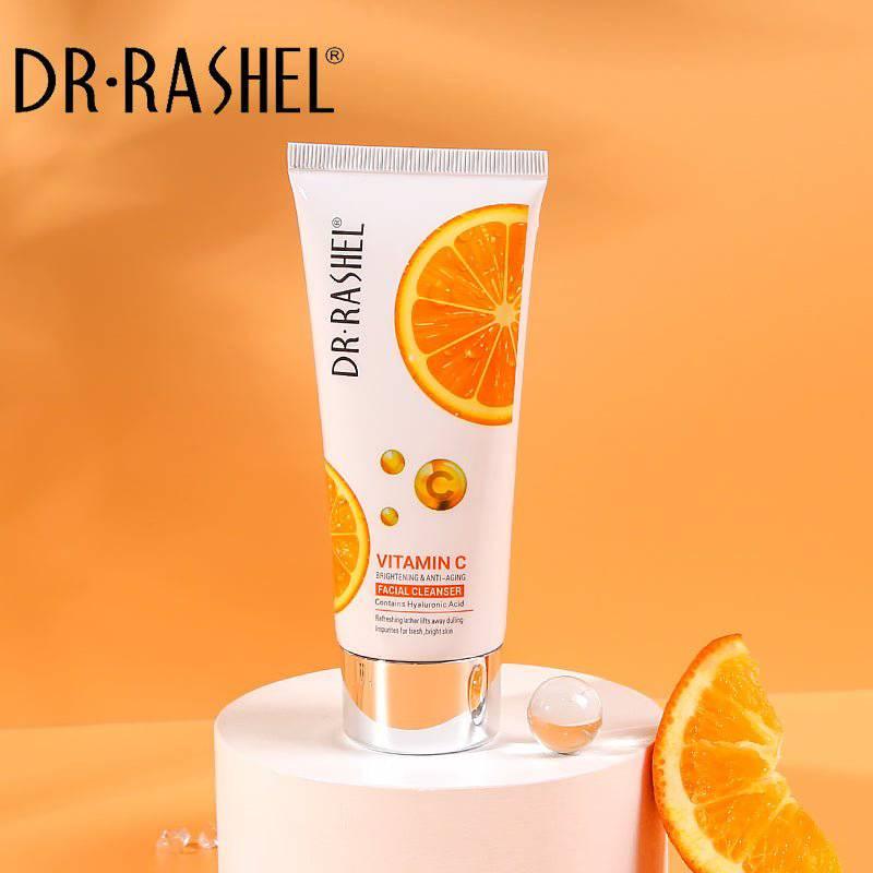 Dr.Rashel Vitamin C Brightening Facial Cleanser with Hyaluronic Acid - 80ml