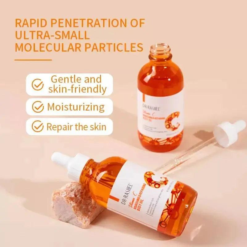 Dr. Rashel Vitamin C Nourishing & Repairing Body Oil - 100ml