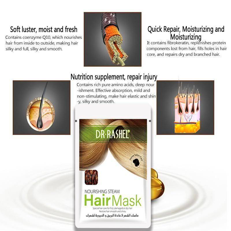Dr.Rashel Nourishing Steam Argan Oil Hair Mask