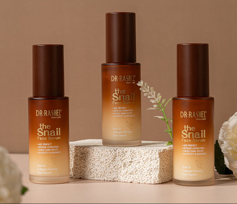 Dr Rashel Snail Face Serum – Advanced Hydration & Skin Repair Treatment for Radiance, Firmness, and Blemish Control
