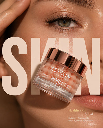 Estelin PDRN Collagen Peptide Capsule Cream with Niacinamide 