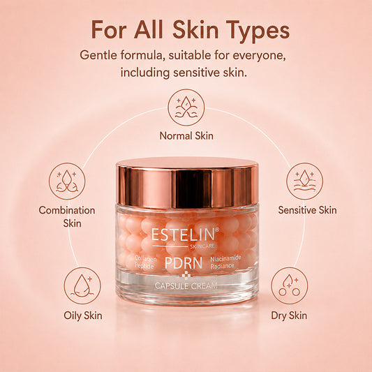 Estelin PDRN Collagen Peptide Capsule Cream with Niacinamide 