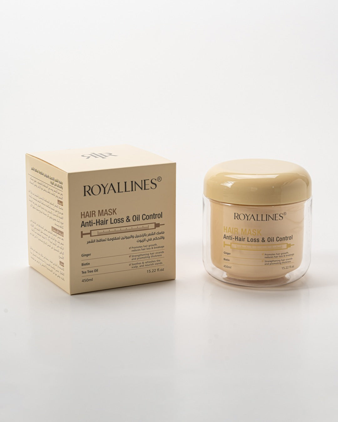 Royallines Anti-Hair Loss & Oil Control Hair Mask – 450ml