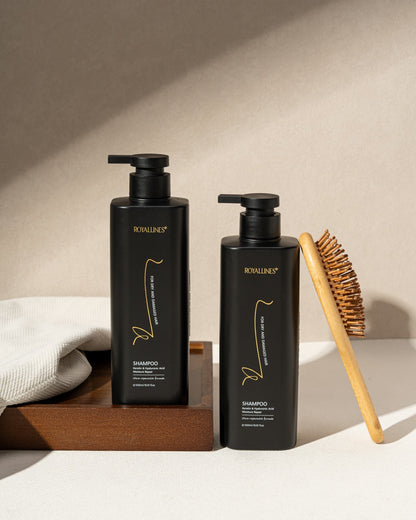 Royallines Moisture Repair Shampoo – 500ml | Keratin & Hyaluronic Acid for Dry & Damaged Hair