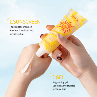 Vitamin C & Niacinamide Dual-Tube Sunscreen SPF 90+