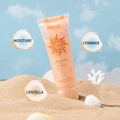 Ceramide Repair Dual-Tube Tinted Sunscreen+Repairing Gel 100 PA+
