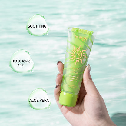 Aloe Vera Dual-Tube BB Sunscreen & Soothing Gel SPF 75+