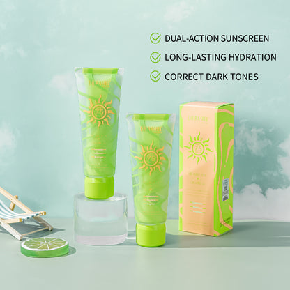 Aloe Vera Dual-Tube BB Sunscreen & Soothing Gel SPF 75+