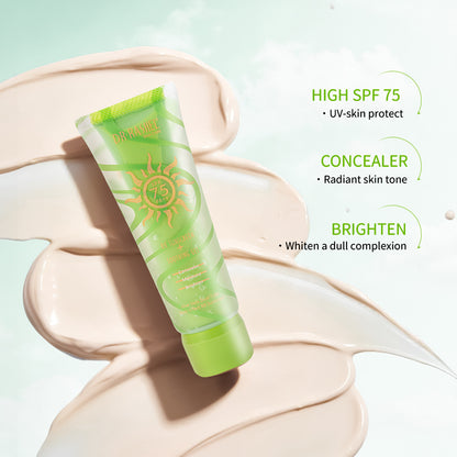 Aloe Vera Dual-Tube BB Sunscreen & Soothing Gel SPF 75+