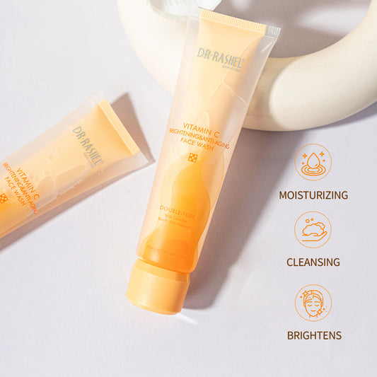 Vitamin C Double-Tube Face Wash 