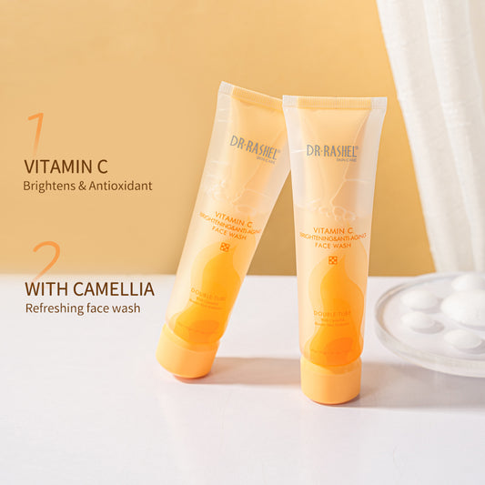 Vitamin C Double-Tube Face Wash 