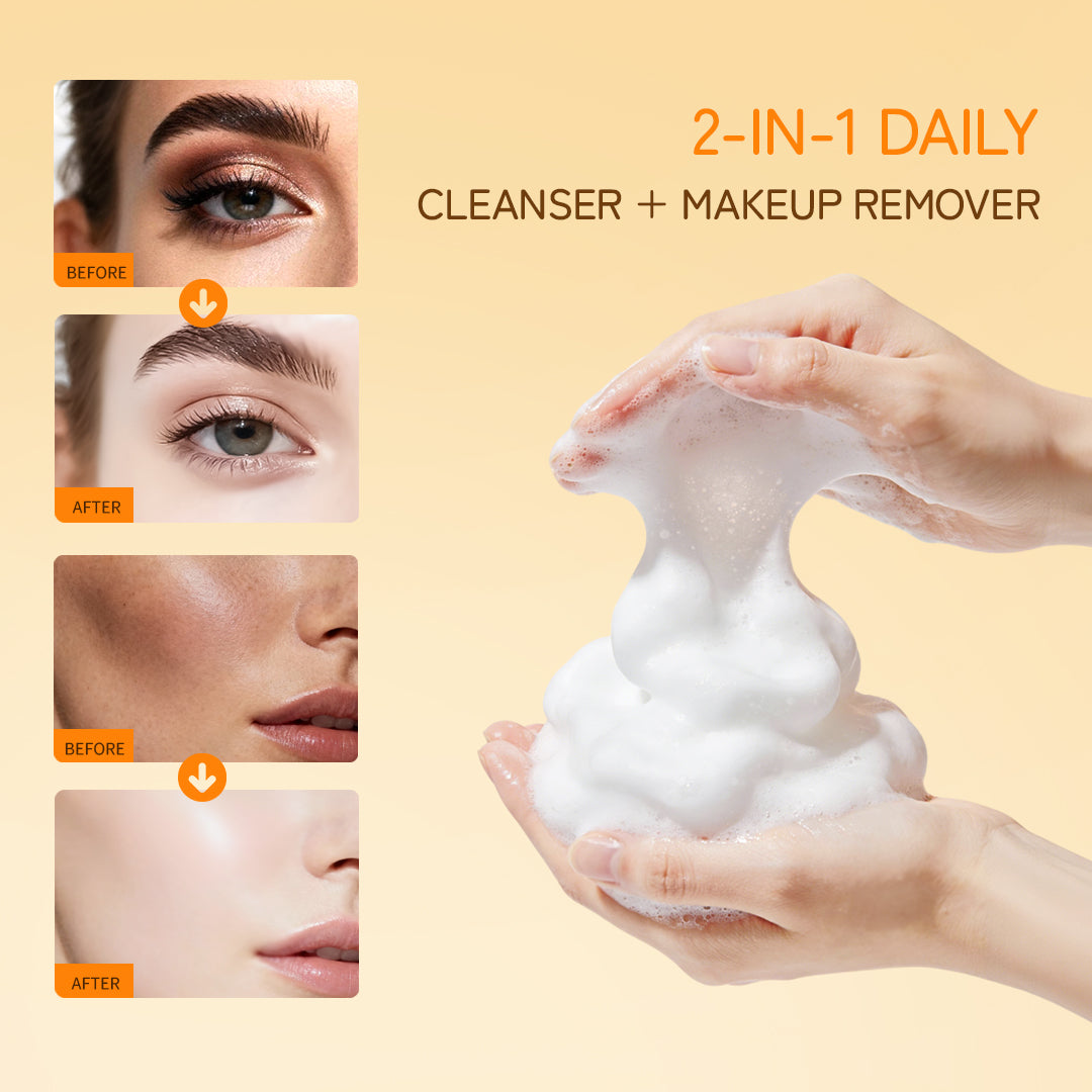Vitamin C Double-Tube Face Wash 