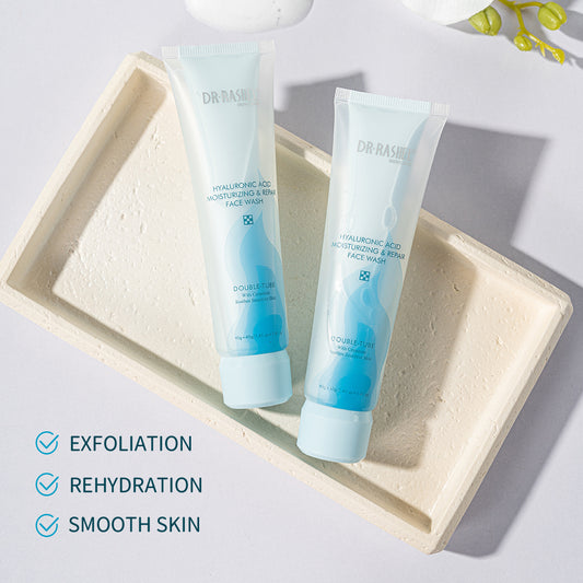 Hyaluronic Double-Tube Face Wash