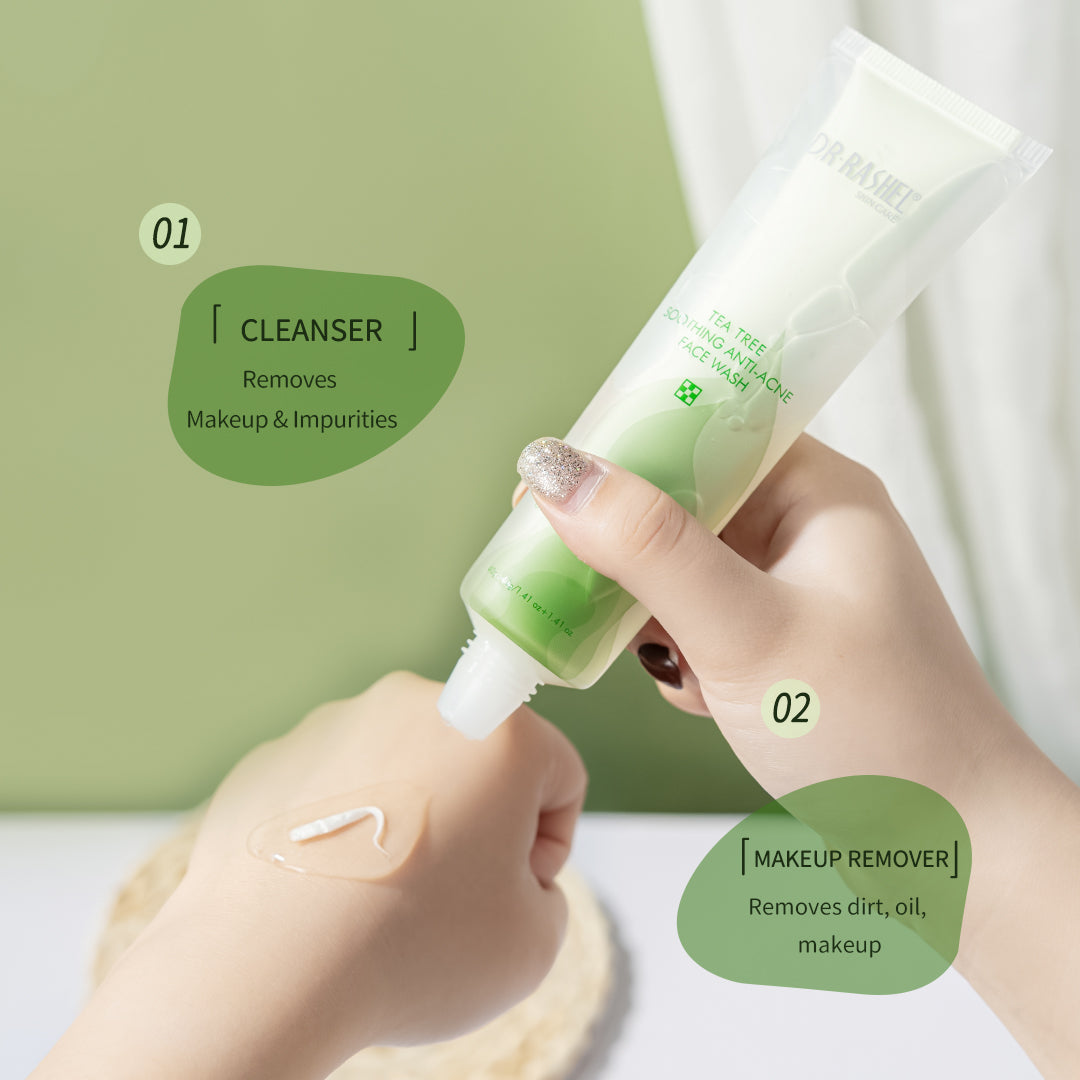 Tea Tree Double-Tube Face Wash