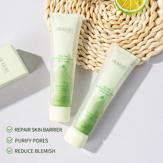 Tea Tree Double-Tube Face Wash