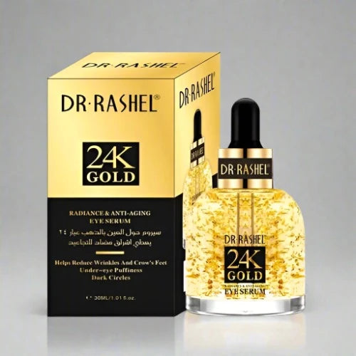   DR RASHEL 24K Gold Radiance & Anti-Aging Eye Serum, 30ml