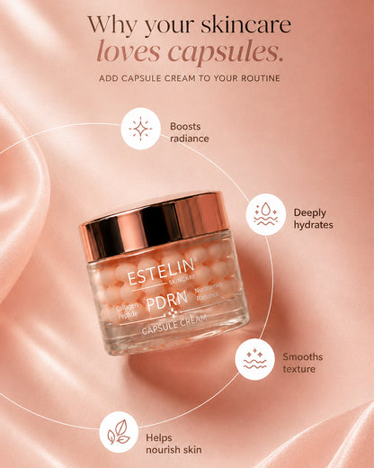 Estelin PDRN Collagen Peptide Capsule Cream with Niacinamide 