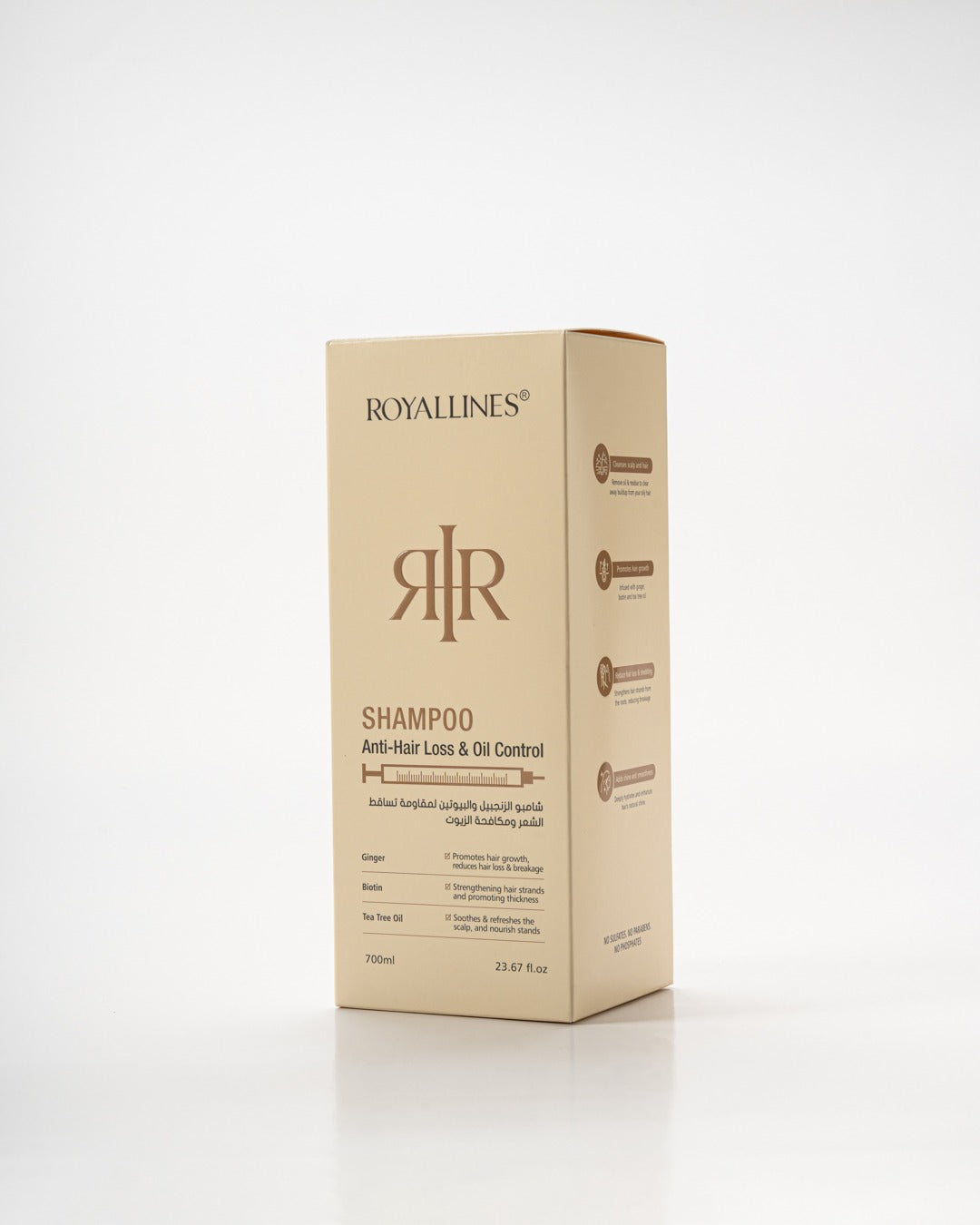 Royallines Anti-Hair Loss & Oil Control Shampoo – 700ml