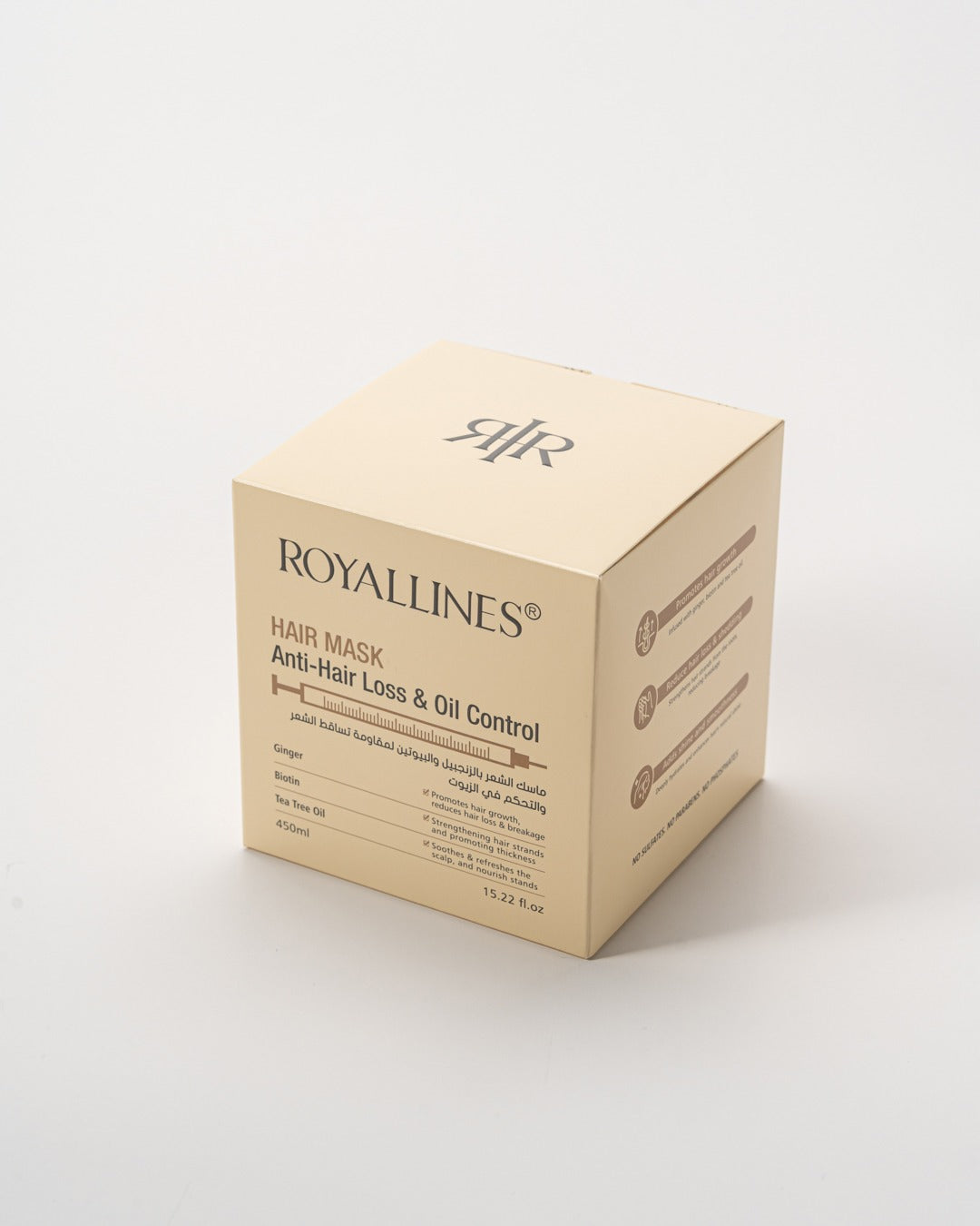 Royallines Anti-Hair Loss & Oil Control Hair Mask – 450ml 