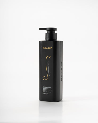 Royallines Moisture Repair Conditioner – 500ml | Keratin & Hyaluronic Acid for Dry & Damaged Hair