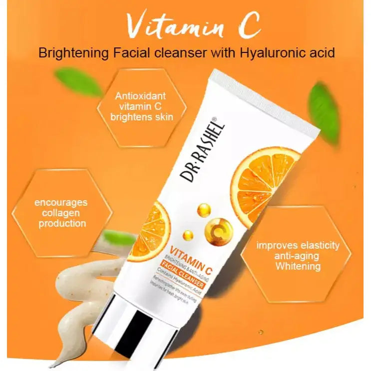   Dr.Rashel Vitamin C Skin Care 5 Piece Set With Bag