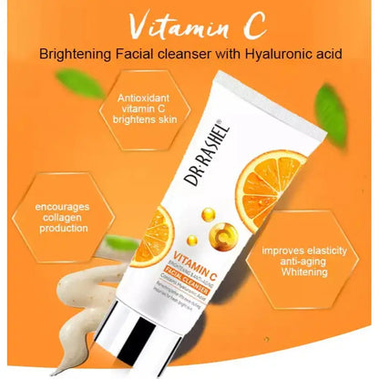   Dr.Rashel Vitamin C Skin Care 5 Piece Set With Bag