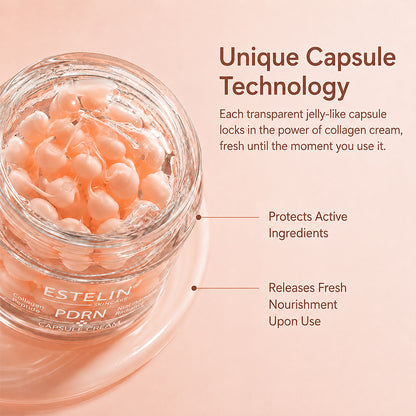 Estelin PDRN Collagen Peptide Capsule Cream with Niacinamide 