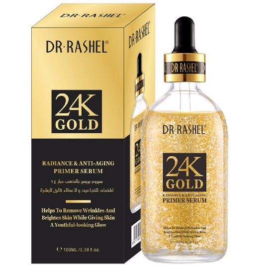   Dr.Rashel 24K Gold Radiance & Anti Aging Primer Serum - 100ml