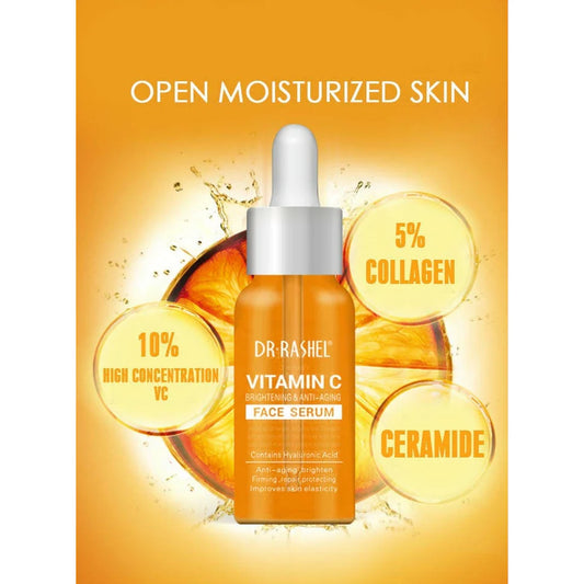   Dr. Rashel Vitamin C Face Wash, Serum & Cream - Combo