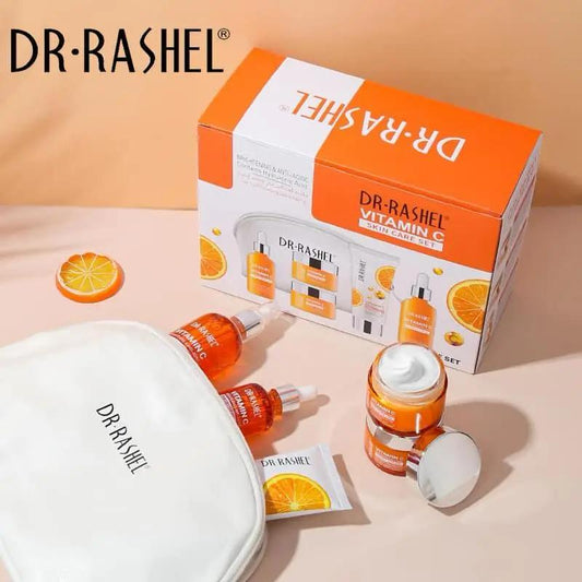   Dr.Rashel Vitamin C Skin Care 5 Piece Set With Bag