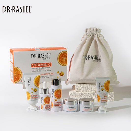 Dr Rashel Vitamin C Skin Care Mini Set Pack of 6