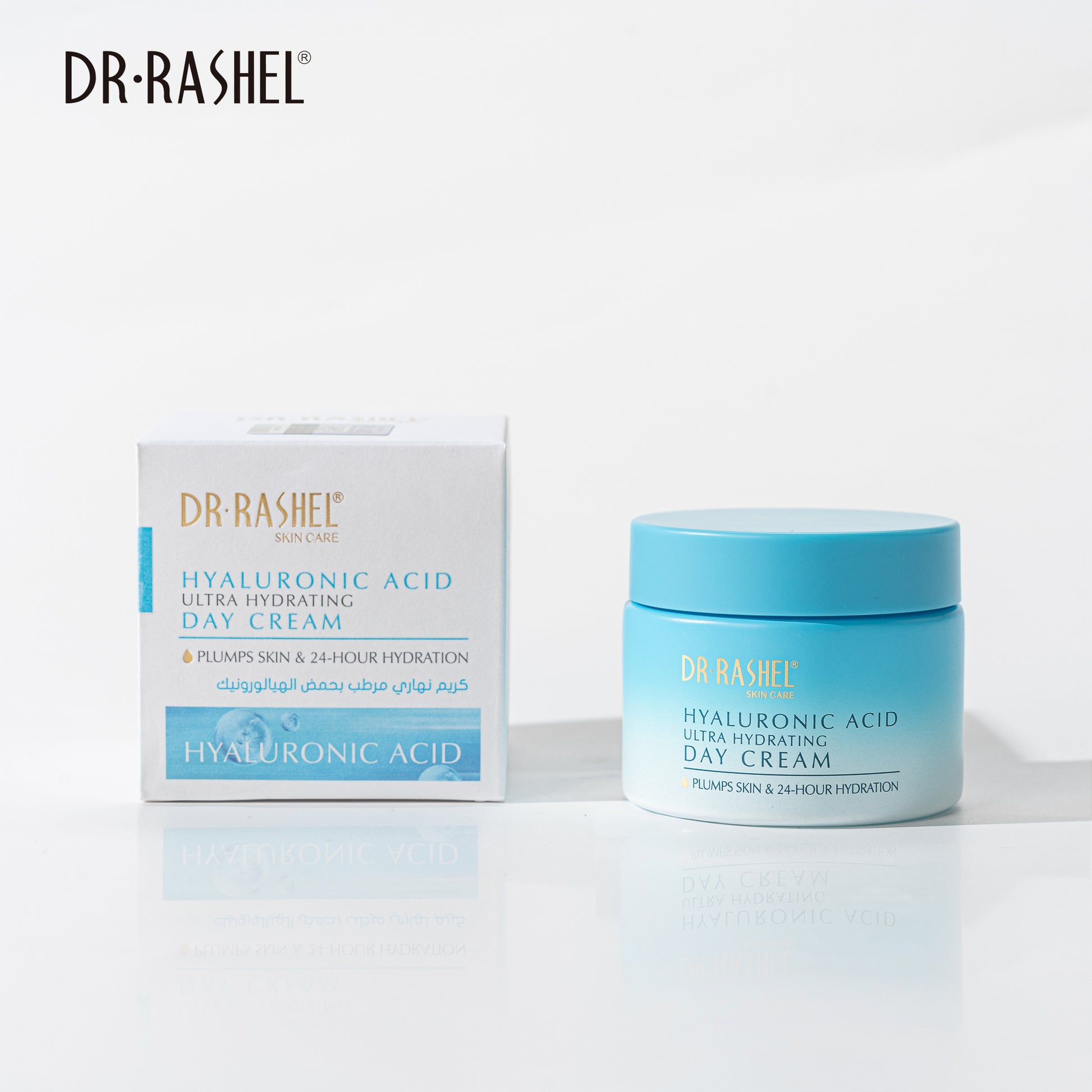 Dr Rashel Hyaluronic Acid Ultra Hydrating Day Cream – Intense Daily Moisture Lock & Skin Plumping Formula (50g)