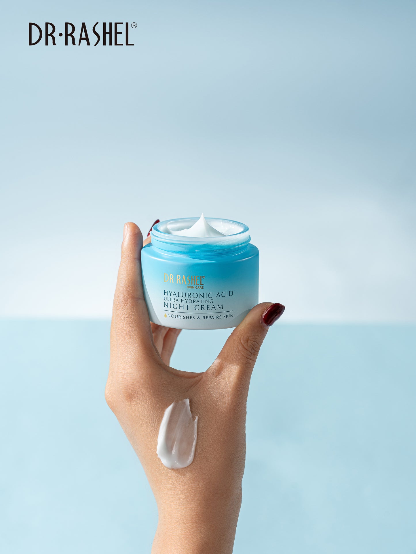 Dr Rashel Hyaluronic Acid Ultra Hydrating Night Cream – Deep Repair & Overnight Moisture Recharge (50g)