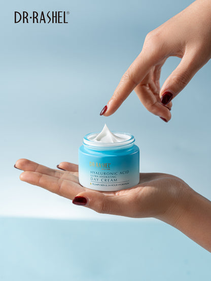 Dr Rashel Hyaluronic Acid Ultra Hydrating Day Cream – Intense Daily Moisture Lock & Skin Plumping Formula (50g)