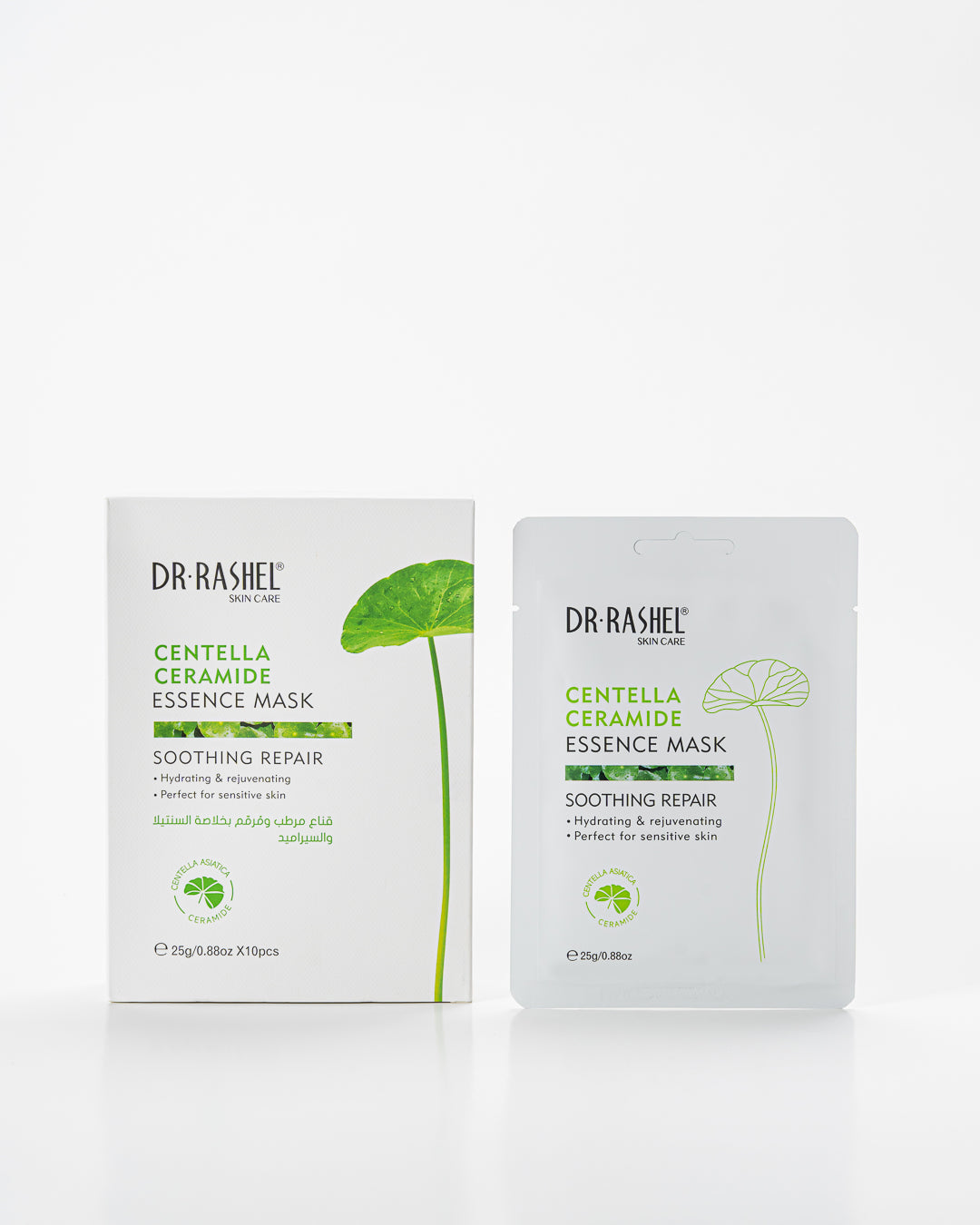 Dr. Rashel Centella Ceramide Essence Mask – 25g × 10pcs