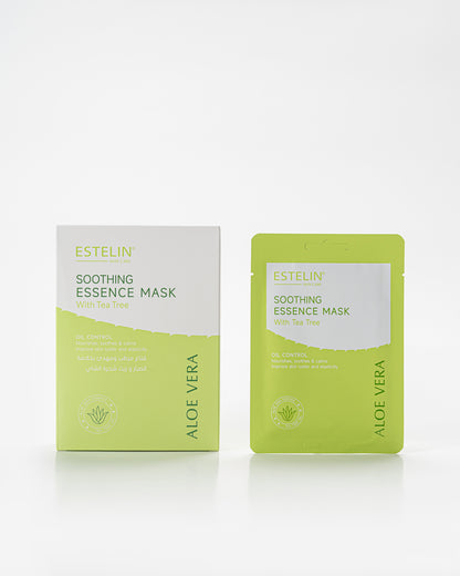 Estelin Soothing Essence Sheet Mask with Tea Tree & Aloe Vera