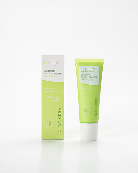 Estelin Soothing Facial Cleanser with Tea Tree & Aloe Vera 