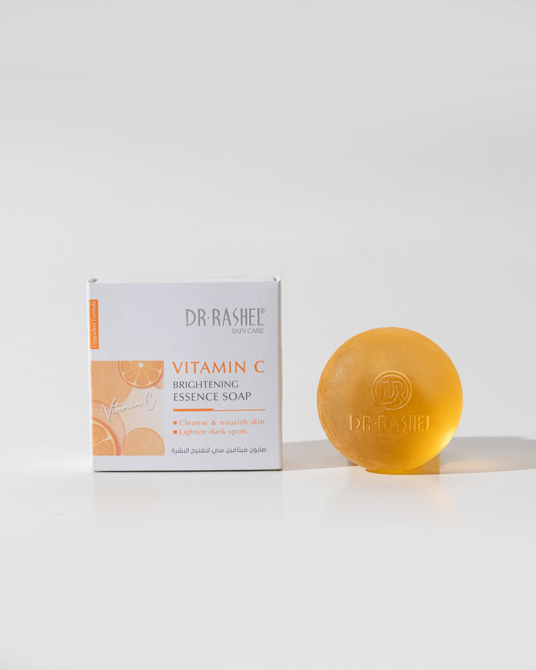 Dr Rashel VC Vitamin C Brightening Essence Soap – Deep Cleansing, Whitening & Glowing Skin Formula (100g)