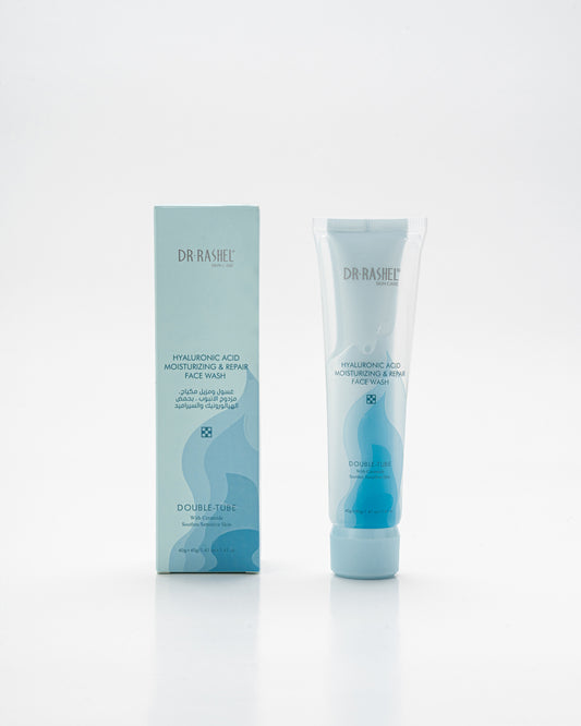 Hyaluronic Acid Double-Tube Face Wash 40g+40g
