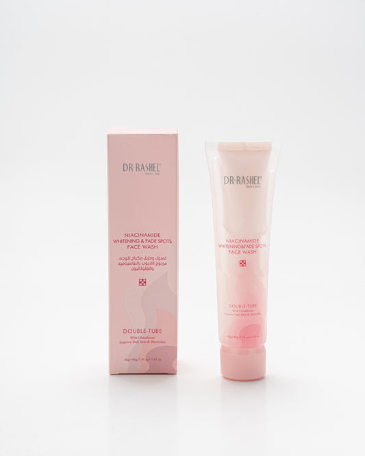 Niacinamide Whitening Double-Tube Face Wash 40g+40g