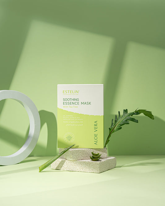 Estelin Soothing Essence Sheet Mask with Tea Tree & Aloe Vera