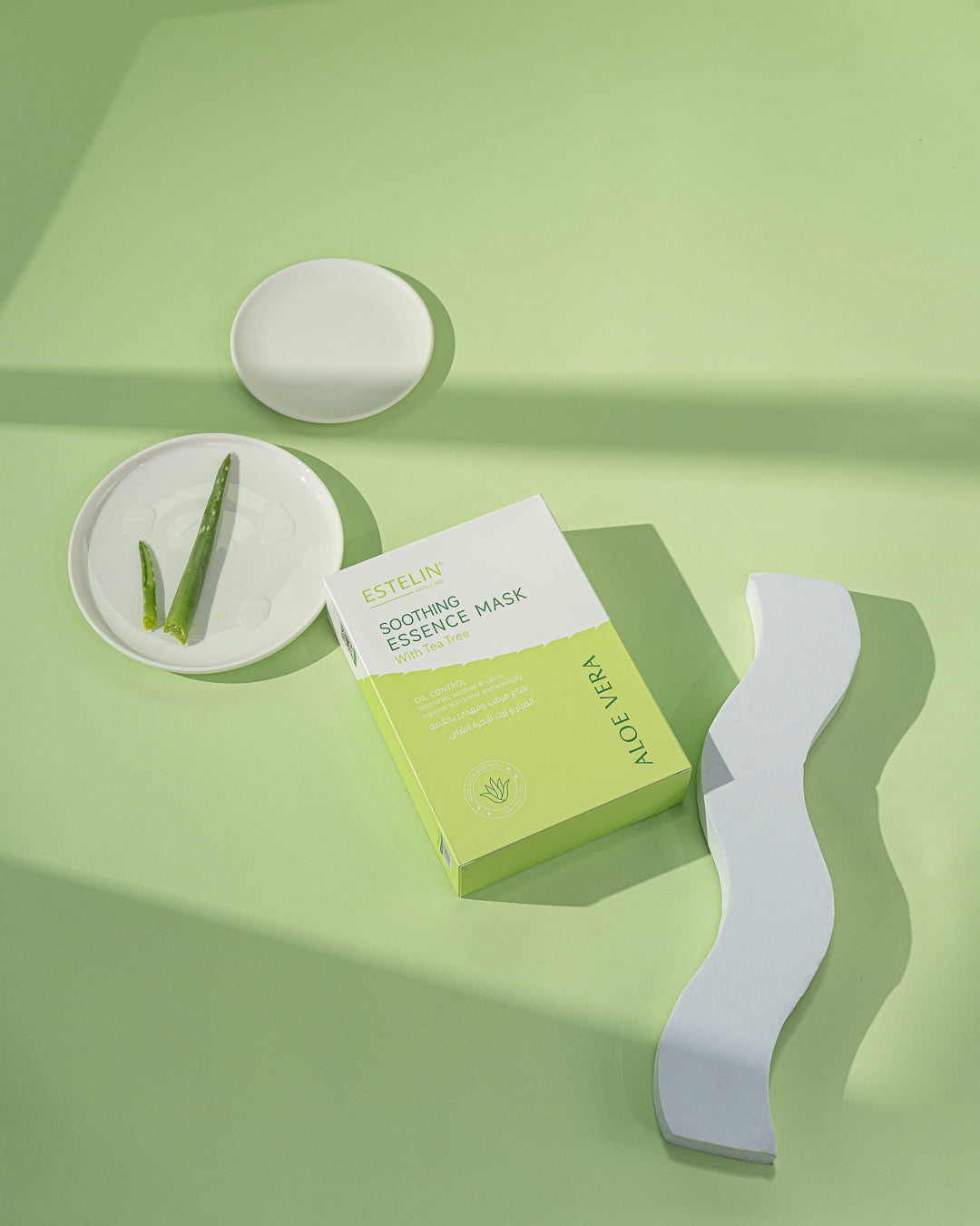 Estelin Soothing Essence Sheet Mask with Tea Tree & Aloe Vera