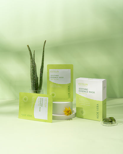Estelin Soothing Essence Sheet Mask with Tea Tree & Aloe Vera
