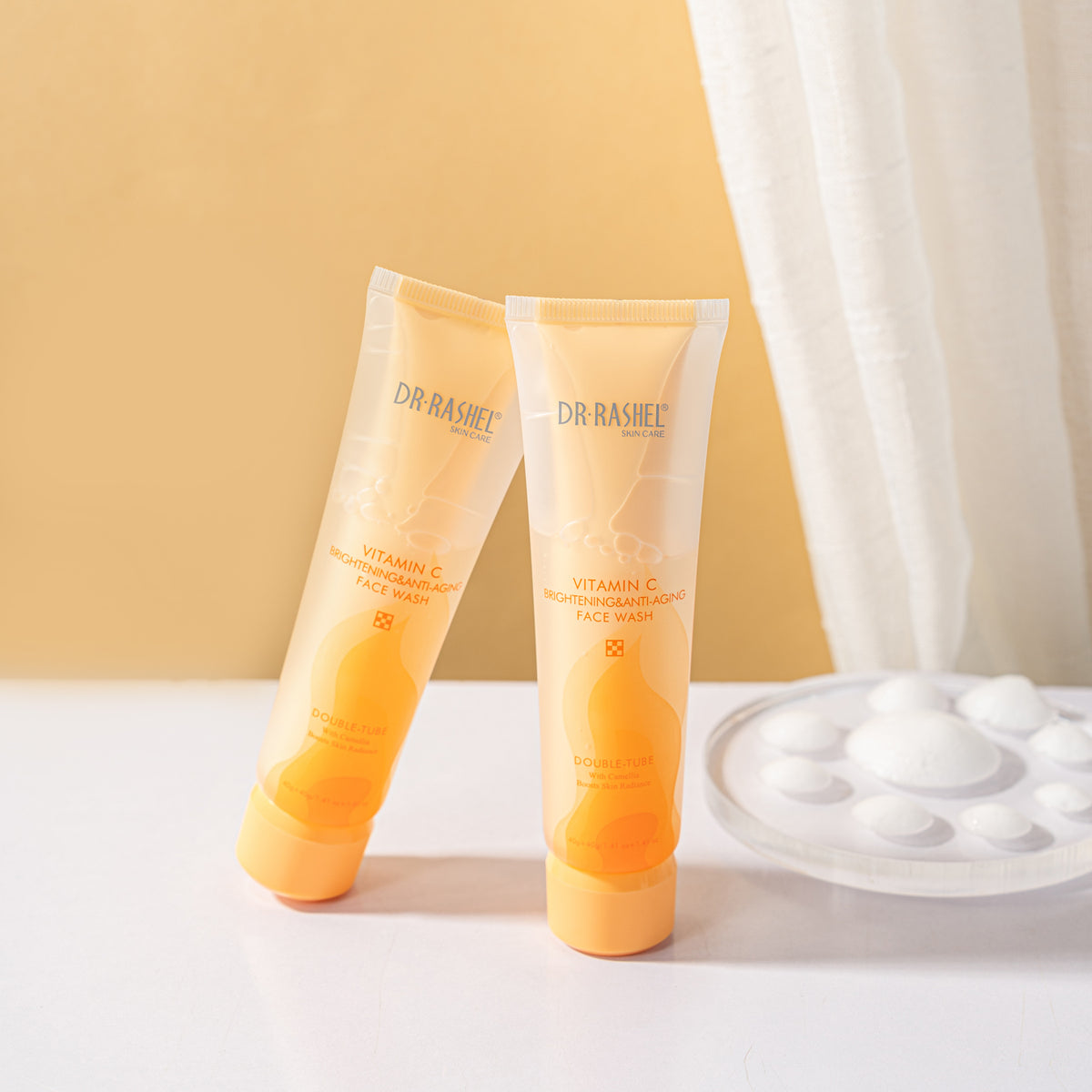 Vitamin C Double-Tube Face Wash 40g+40g