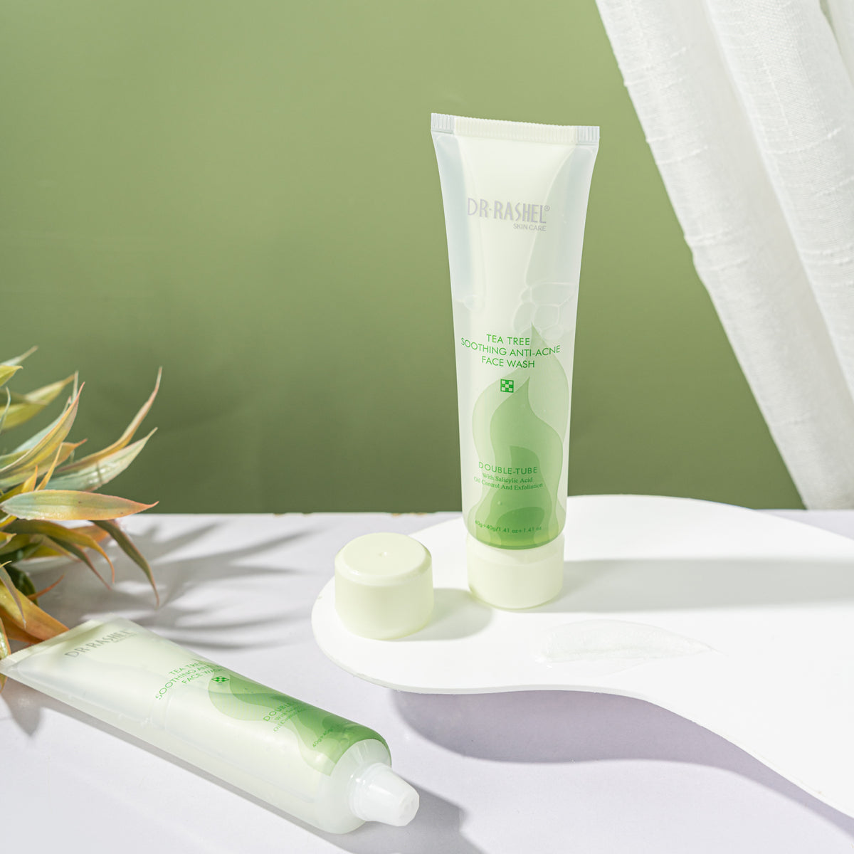 Tea Tree Double-Tube Face Wash 40g+40g
