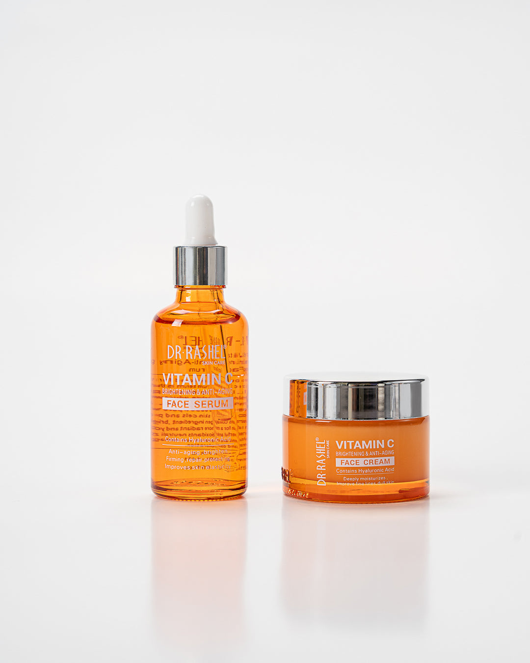 Vitamin C Brightening & Anti-Aging Serum and Cream Set (2-Piece Set)