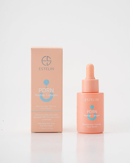 Estelin PDRN Peptide Collagen Niacinamide Tone-Up Face Serum 30ml